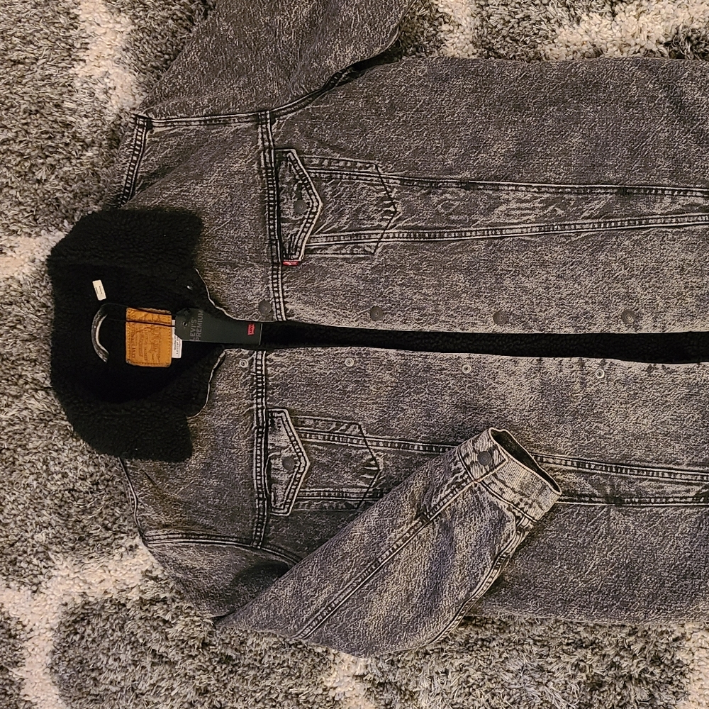 levis premium Sherpa jean coat